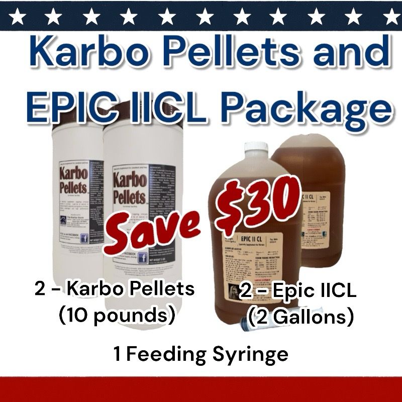 Karbo Pellets/Epic II CL PACKAGE Deal