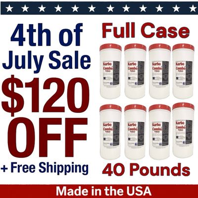 Karbo Combo+ Full Case (40 Pounds)