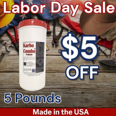 Karbo Combo+ Pellets - 5 lb Container
