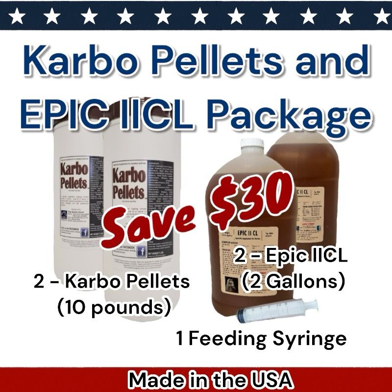 Karbo Pellets/Epic II CL PACKAGE Deal