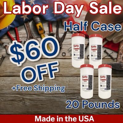 Karbo Combo+ Half Case (20 Pounds)