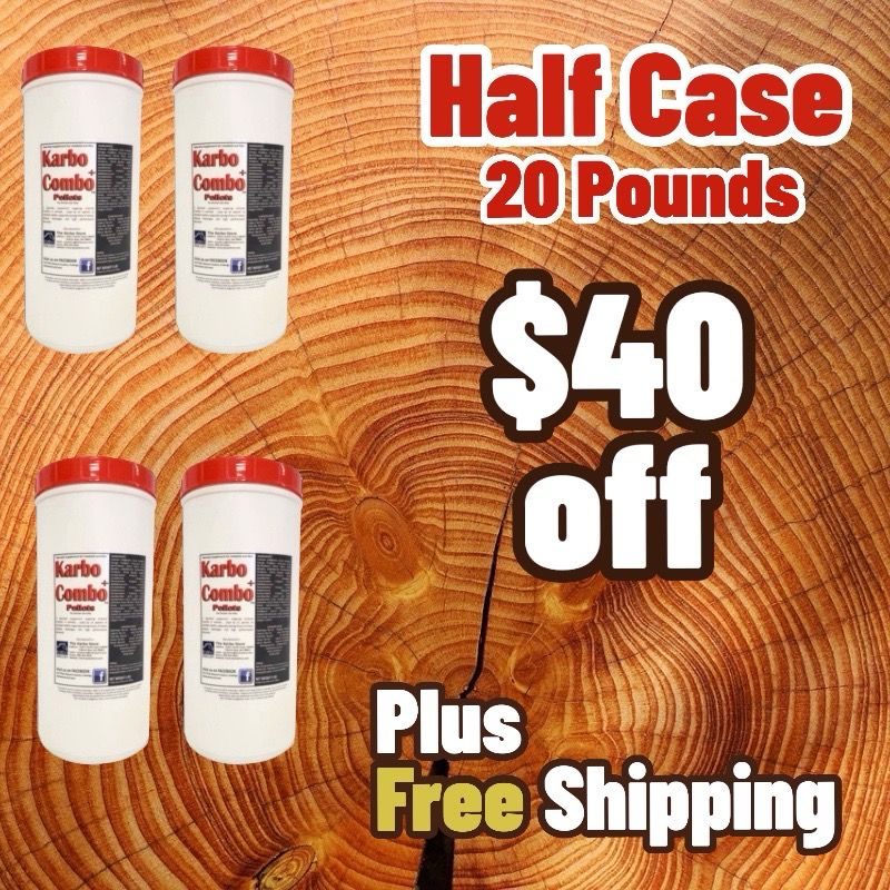 Karbo Combo+ Half Case (20 Pounds)
