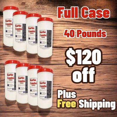 Karbo Combo+ Full Case (40 Pounds)