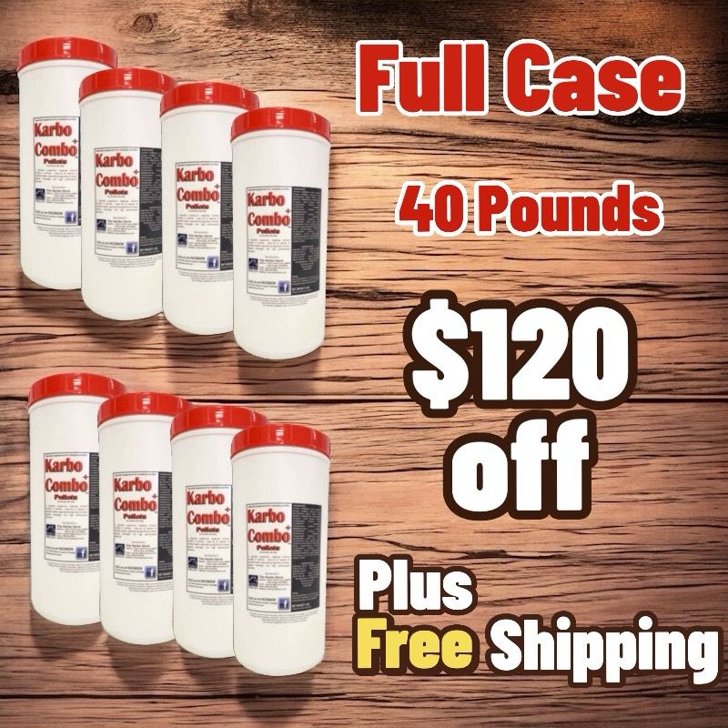 Karbo Combo+ Full Case (40 Pounds)
