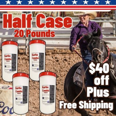Karbo Combo+ Half Case (20 Pounds)