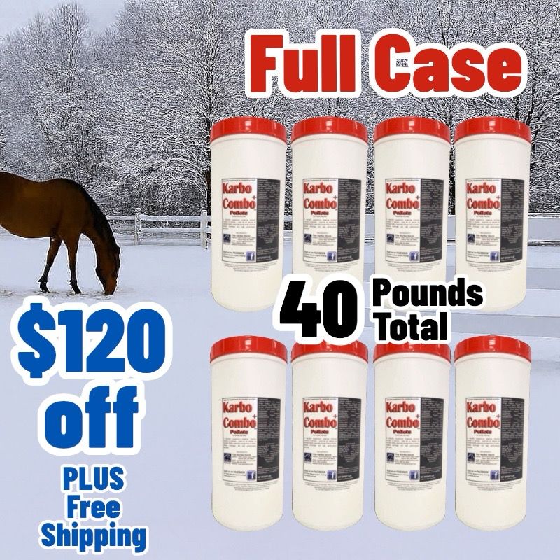 Karbo Combo+ Full Case (40 Pounds)