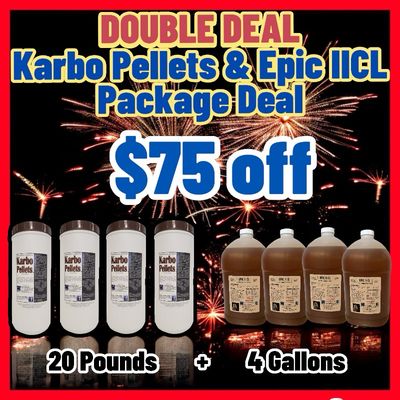 DOUBLE Karbo Pellets/Epic II CL PACKAGE Deal