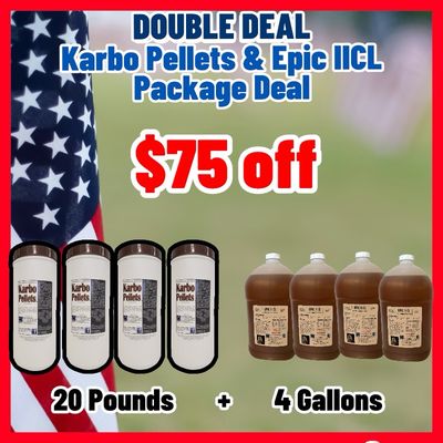 DOUBLE Karbo Pellets/Epic II CL PACKAGE Deal