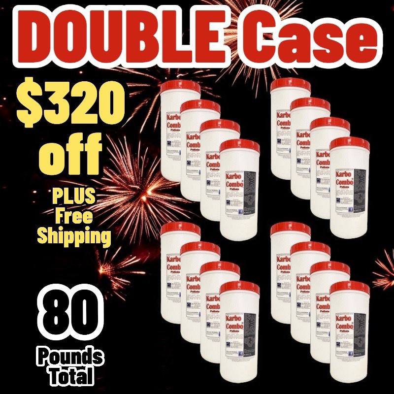 Karbo Combo+ DOUBLE Case (80 Pounds)