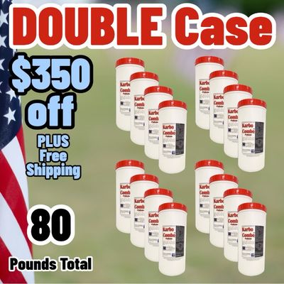 Karbo Combo+ DOUBLE Case (80 Pounds)