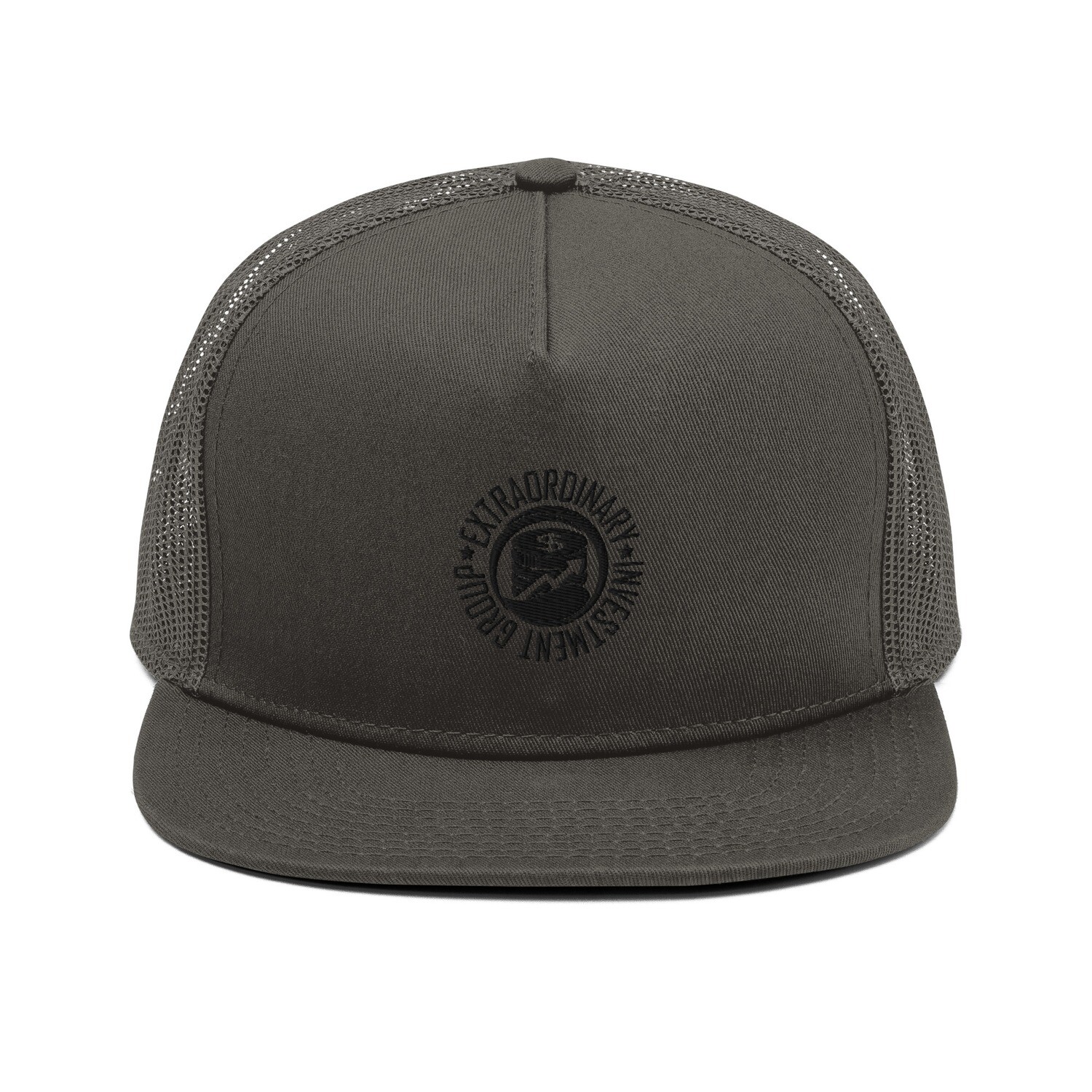 EIG Mesh Back Snapback All Black