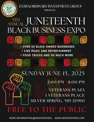 Juneteenth Black Business Expo