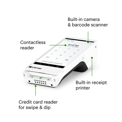 Clover Flex 4 Wi-Fi with Starter Kit Bundle