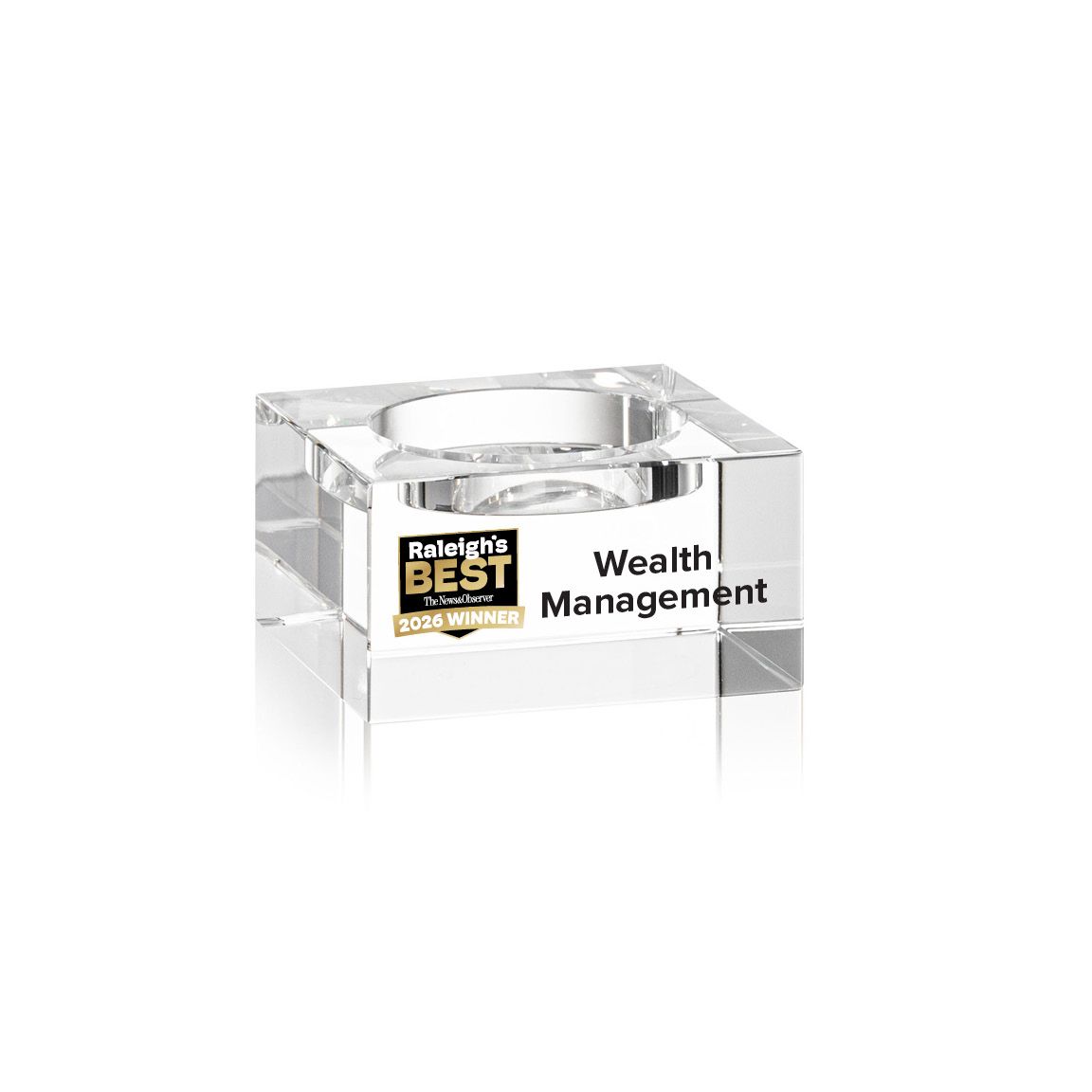 Crystal Winner's Award - Additional Stacking Blocks