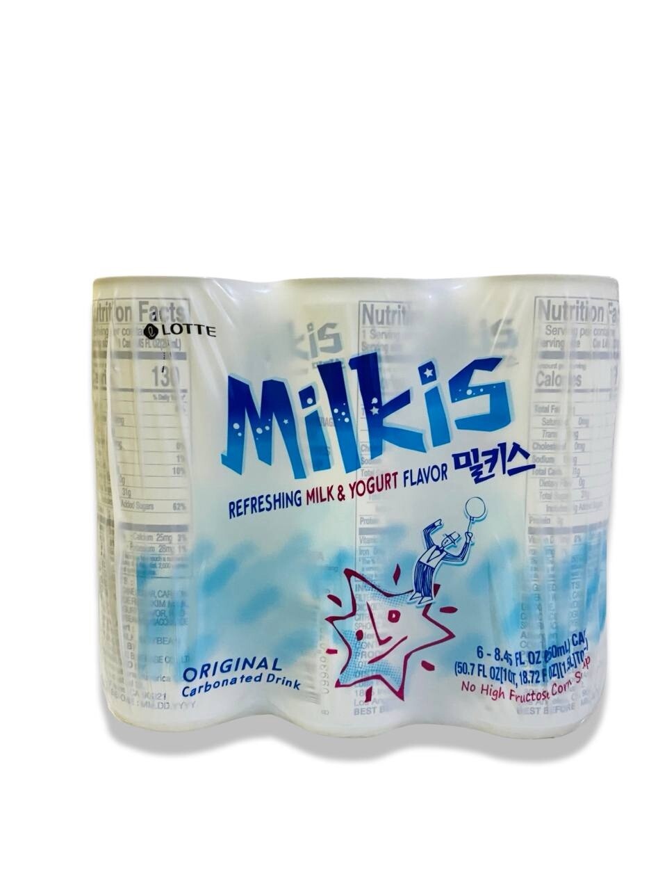 L. Milkis Yogurt Flavored 6x250mL