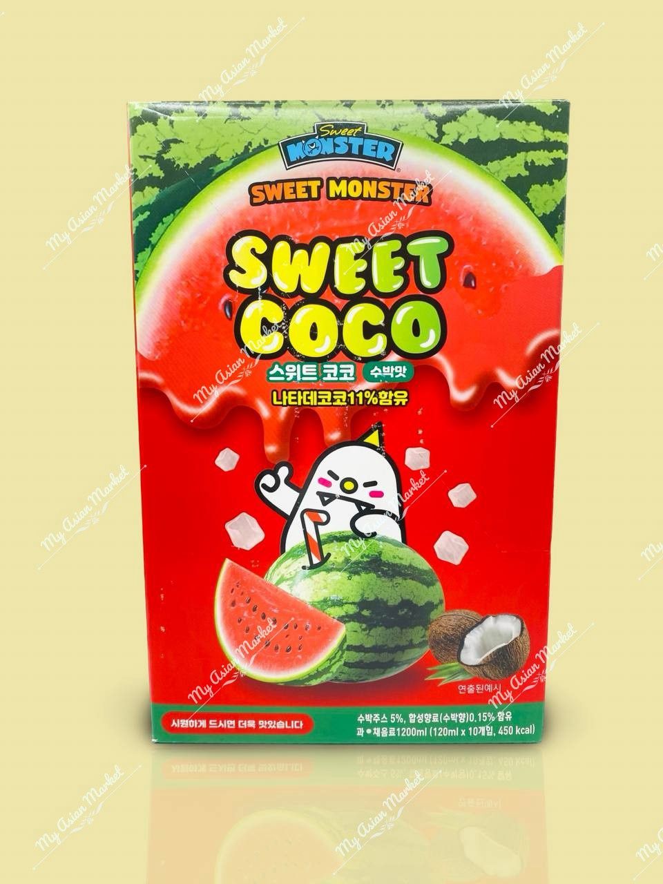 Cre. Sweet Coco Jelly (Watermelon) 10x120mL