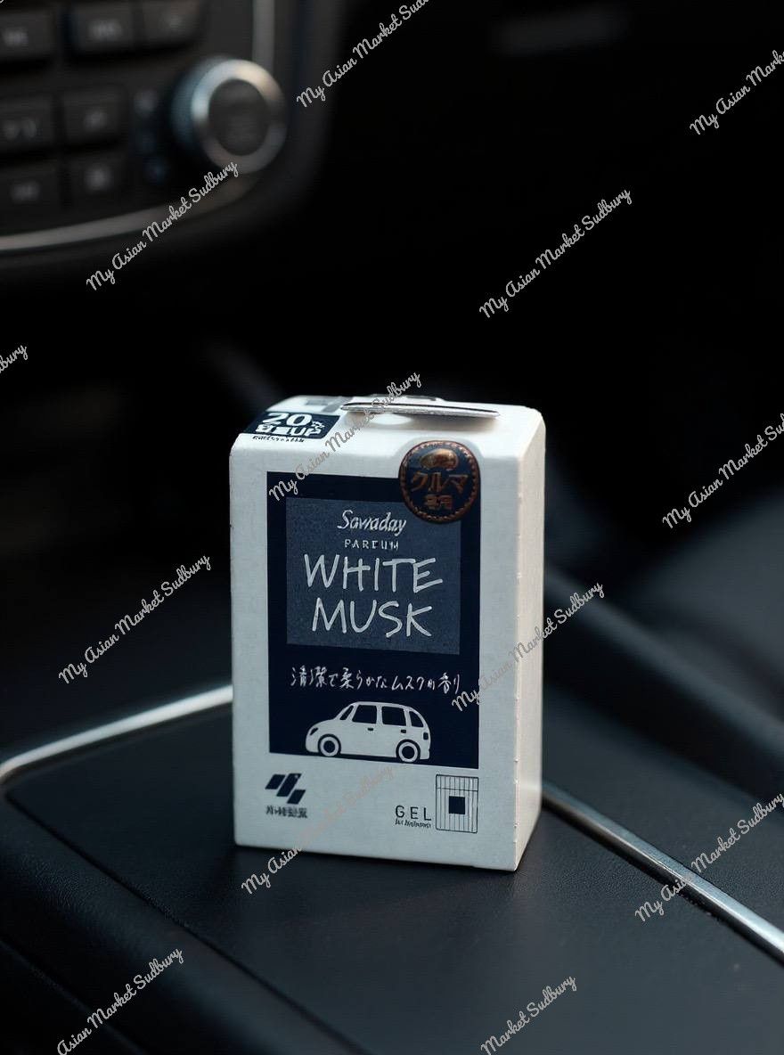 Kob. Sawaday Car Gel Parfum (White Musk)