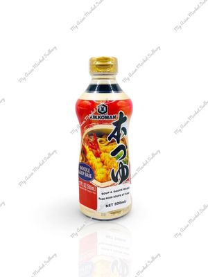 KKM. Soup Base (Bonito Flavored) 500mL (Soba/Udon/Ramen)