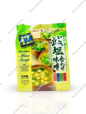 Hik. Instant Miso Mild-Sodium 12P
