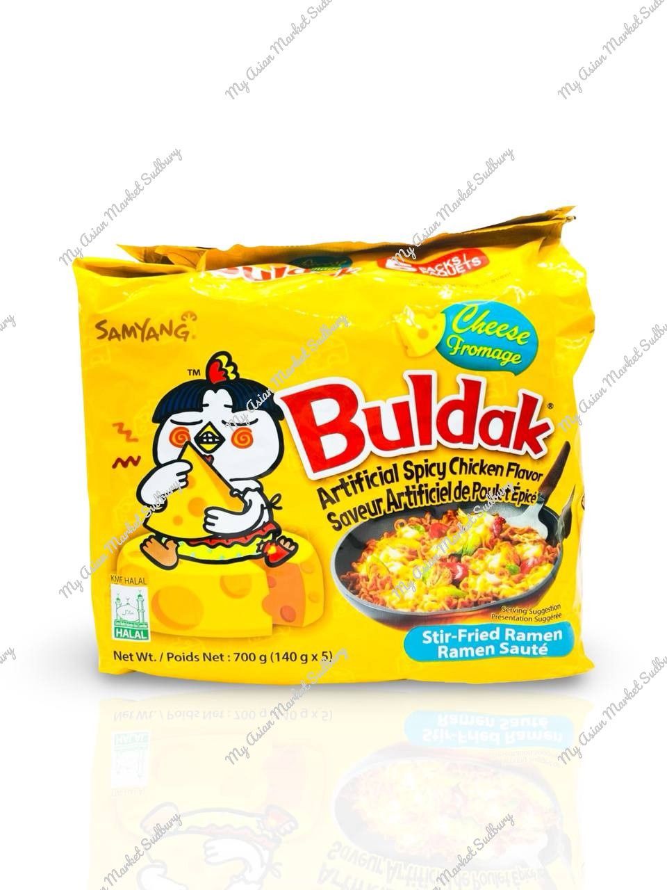 Sam. Bul Dak Cheese Ramyun 5x140g
