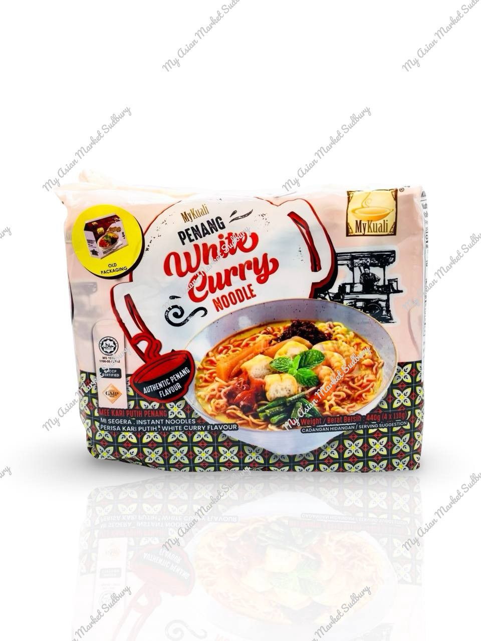 MyK. Penang White Curry Noodle 4x110g