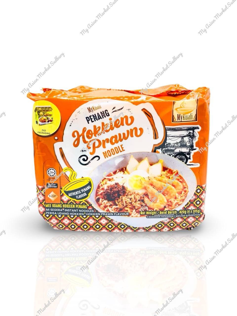 MyK. Penang Hookie Prawn Noodle 4x105g