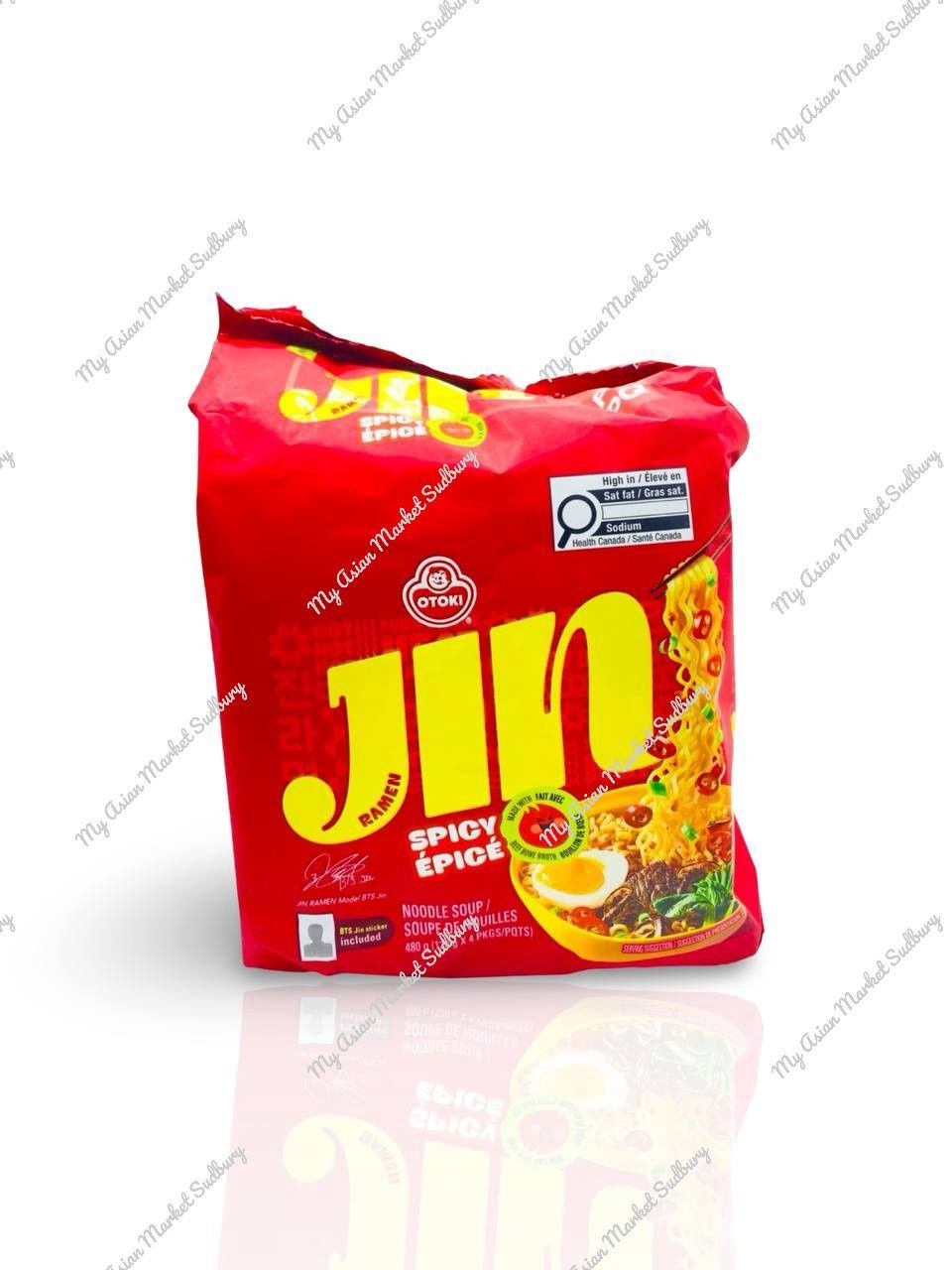 Ott. Jin Ramen Hot 4x120g