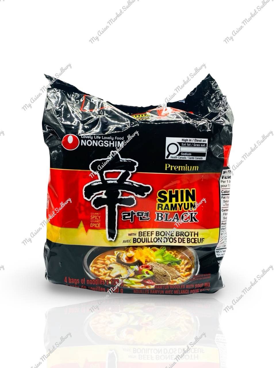 Non. Shin Ramen Black 4x130g
