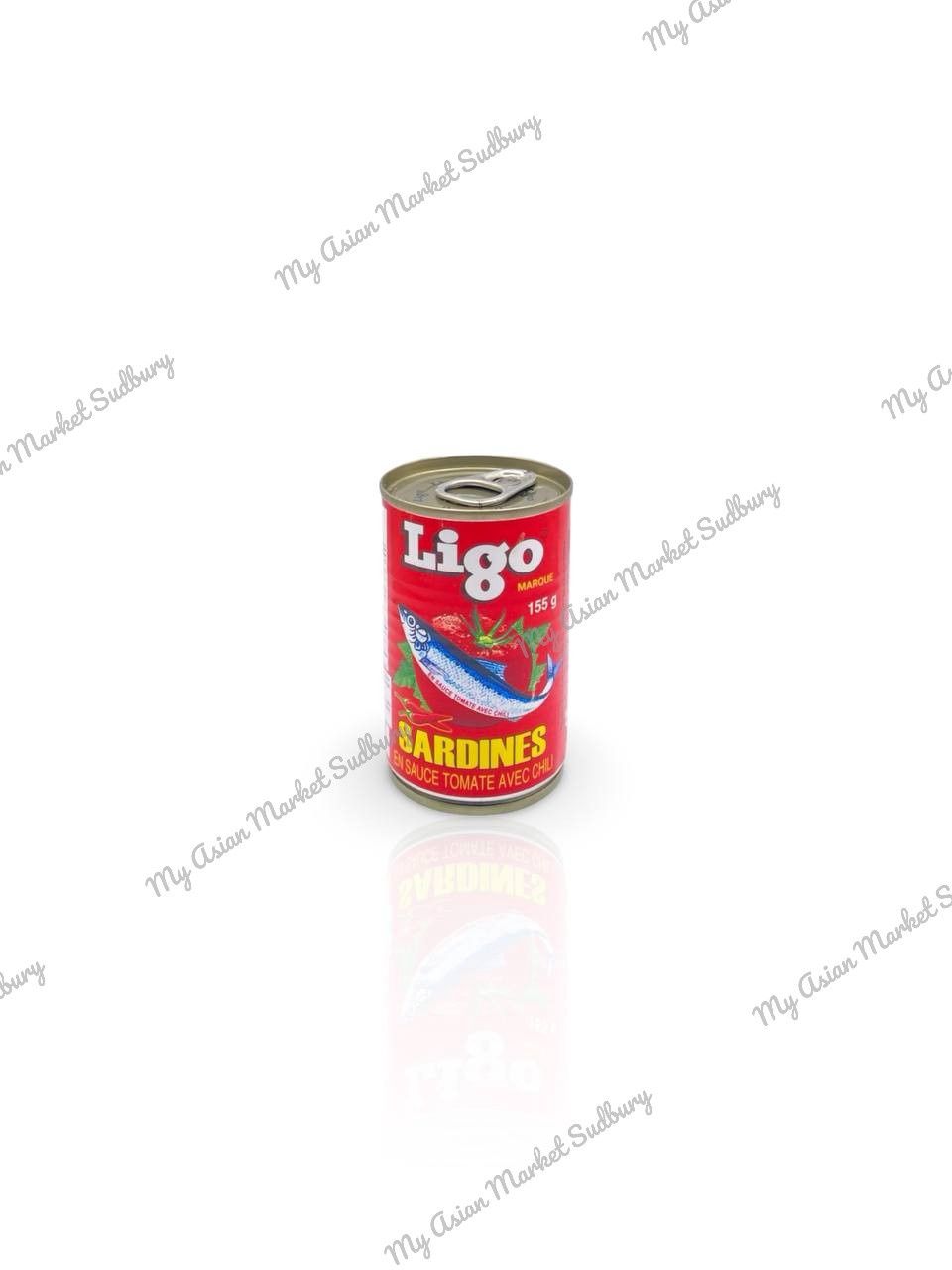 Lig. Sardines in Tomato Sauce Chilli 155g