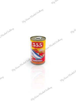 555 Tomato Chili Sardines 155g 555 Tomato Chili Sardines 155g