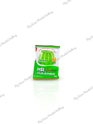MrG. Color Green (Gelatin/Jelo) 24g
