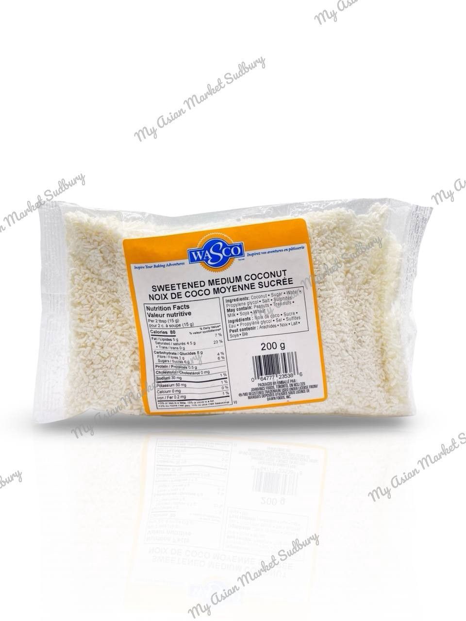 Was. Sweet Medium Coconut 200g