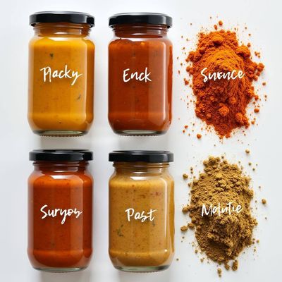 Curry, Sauce, Paste, &amp; Powder
