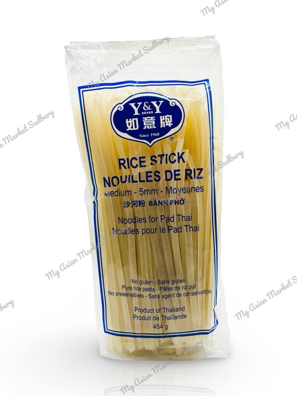Y. Medium Rice Sticks (5mm) 454g