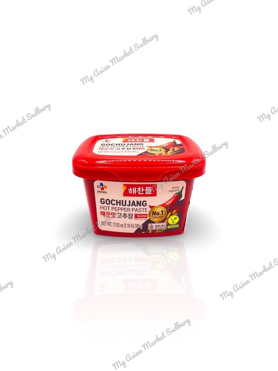 Hae. Red Pepper Taste Very Hot (Gochujang) 500g