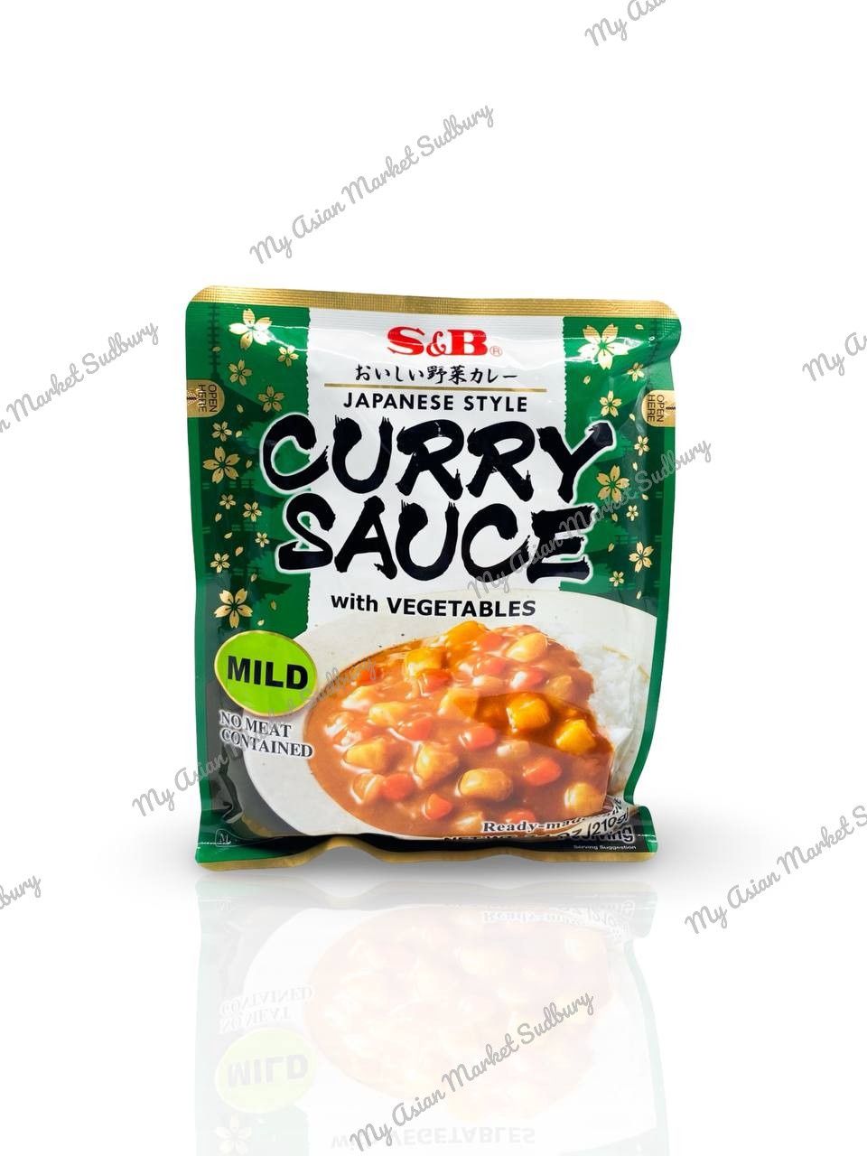 SB Vegetable Curry Mild 210g