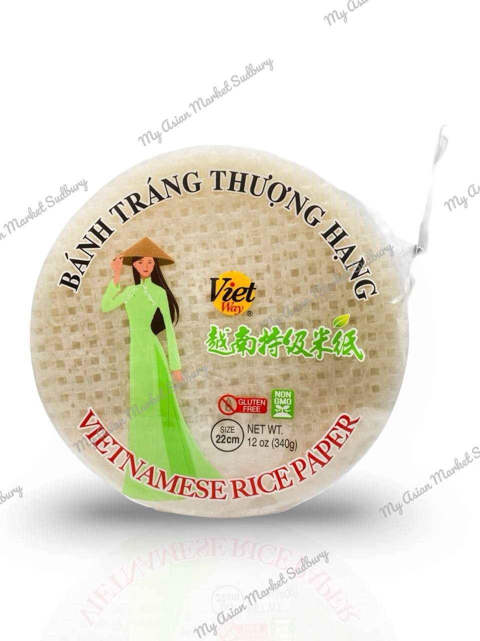 Vie. Rice Paper 22cm 12oz