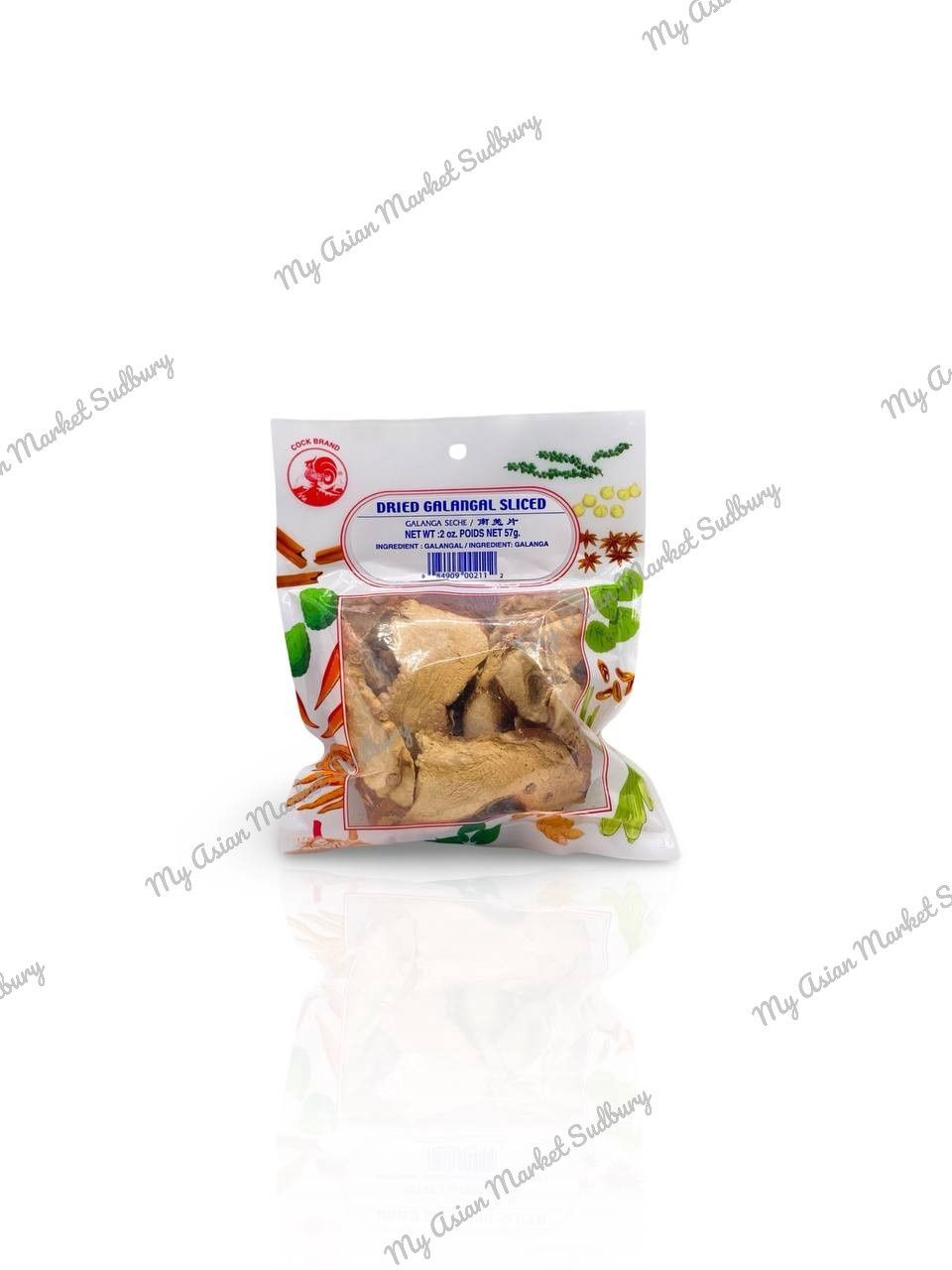 Coc. Dried Galangal Sliced 57g