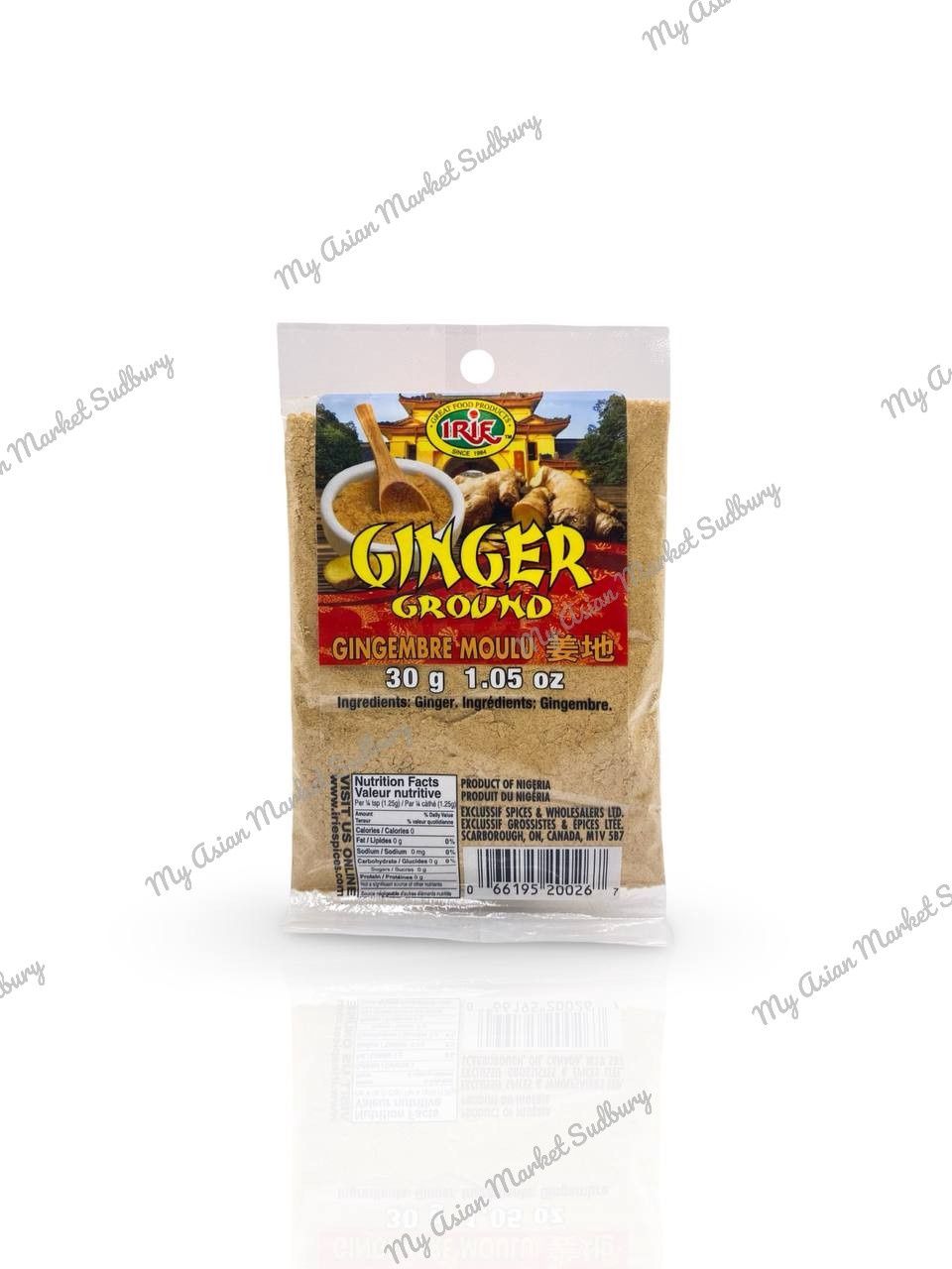 Iri. Ginger Ground 30g