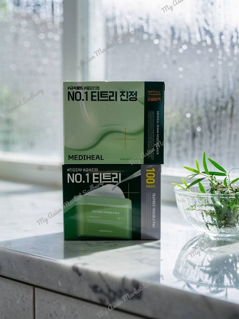 MEDIHEAL Teatree Trouble Pad &amp; Modeling Set