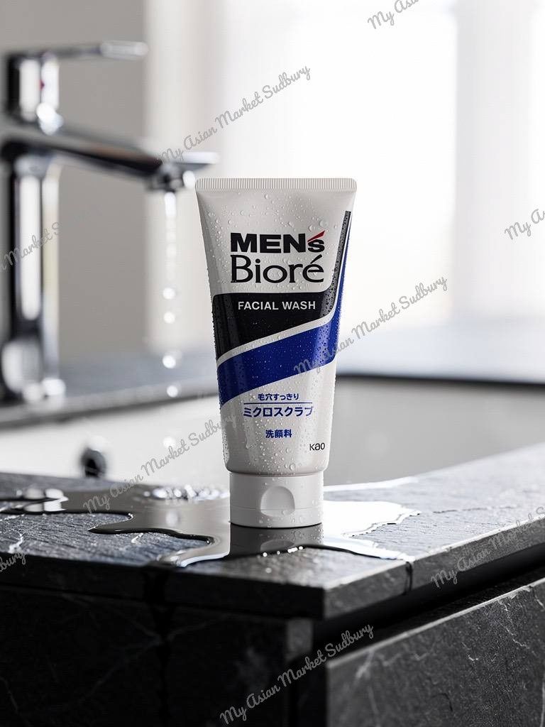 BIORE Men's Face Wash Micro Scrub