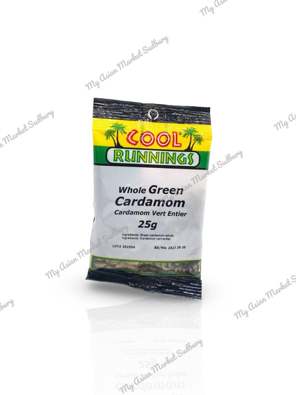 Coo. Whole Green Cardamom 25g