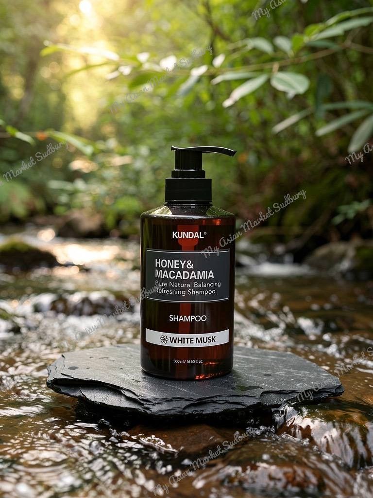 KUNDAL Honey &amp; Macadamia Shampoo White Musk 500ml