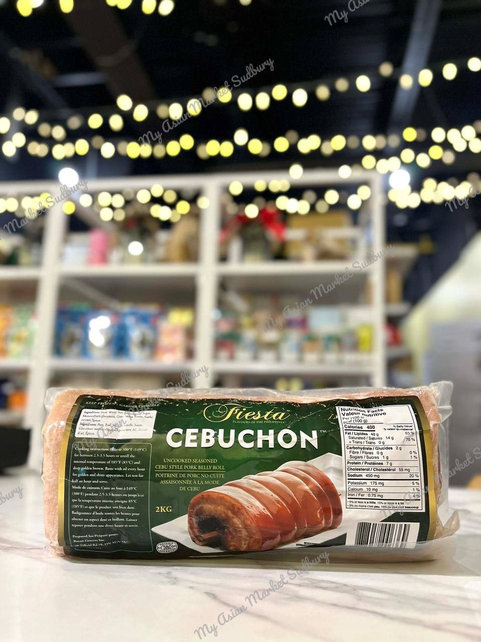 Noc. Roast Pork Belly (Belly Chon) 2.5kg