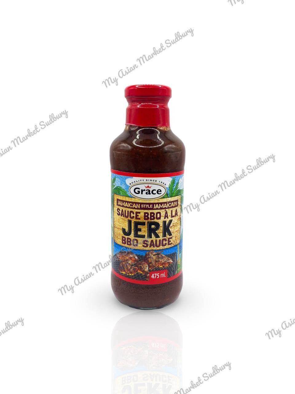 Gra. Jamaican Style Jerk BBQ Sauce 475mL