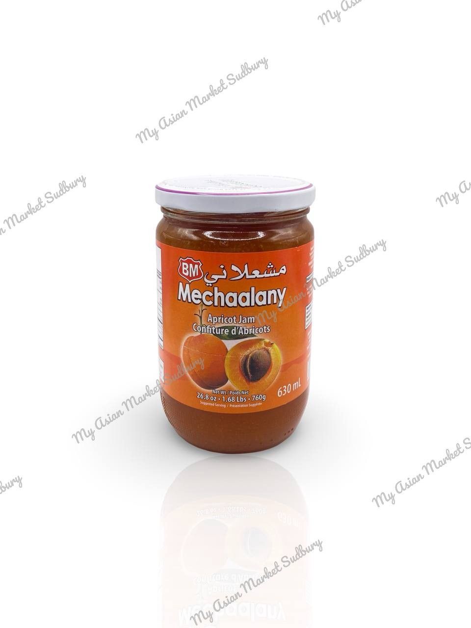 Mec. Apricot Jam 630ml