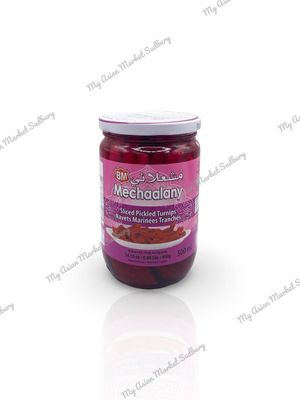 Mec. Sliced Pickled Turnips 500ml Mec. Sliced Pickled Turnips 500ml