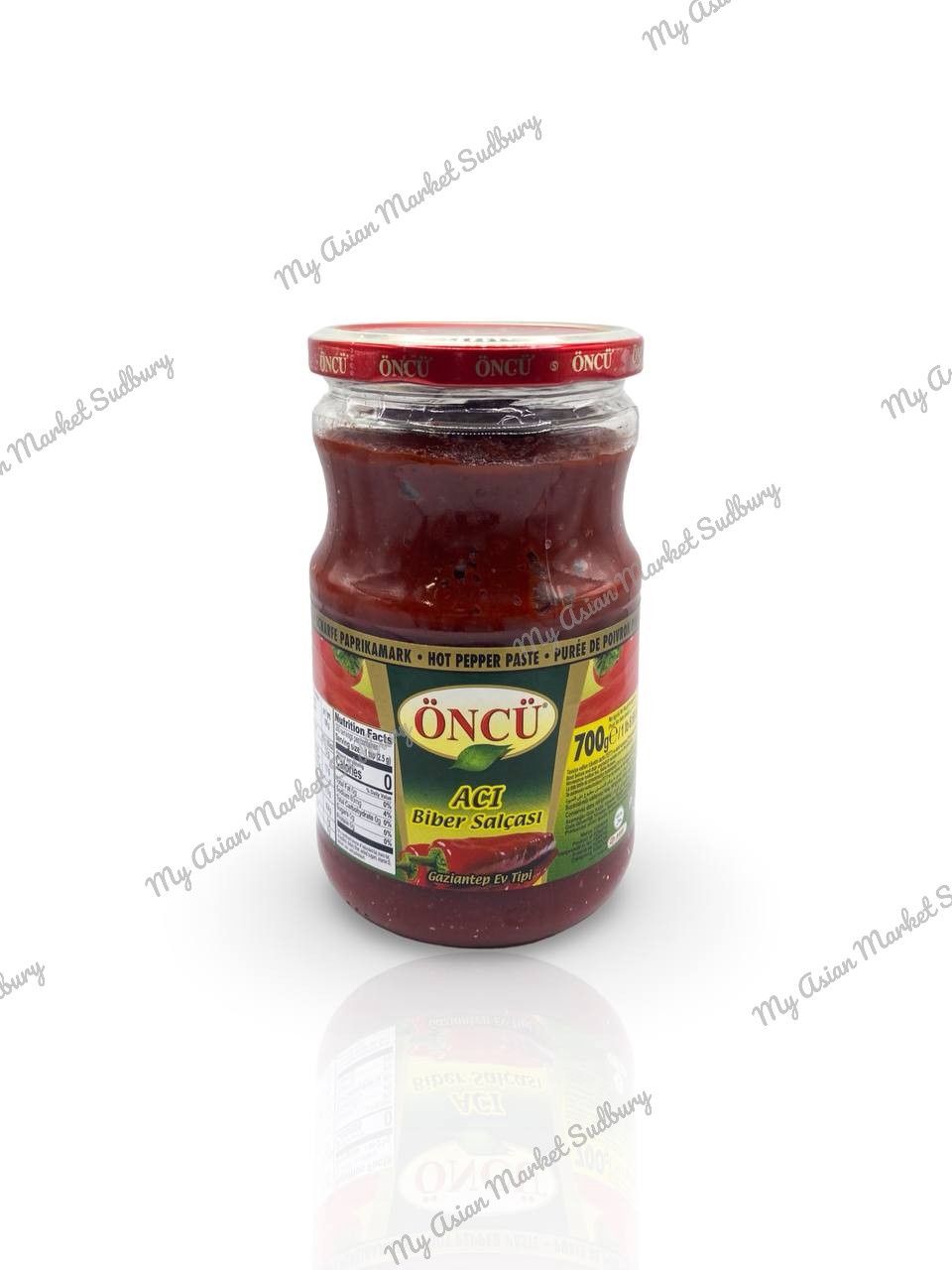Onc. Hot Pepper Puree (Biber Salcasi) 700g Onc. Hot Pepper Puree (Biber Salcasi) 700g