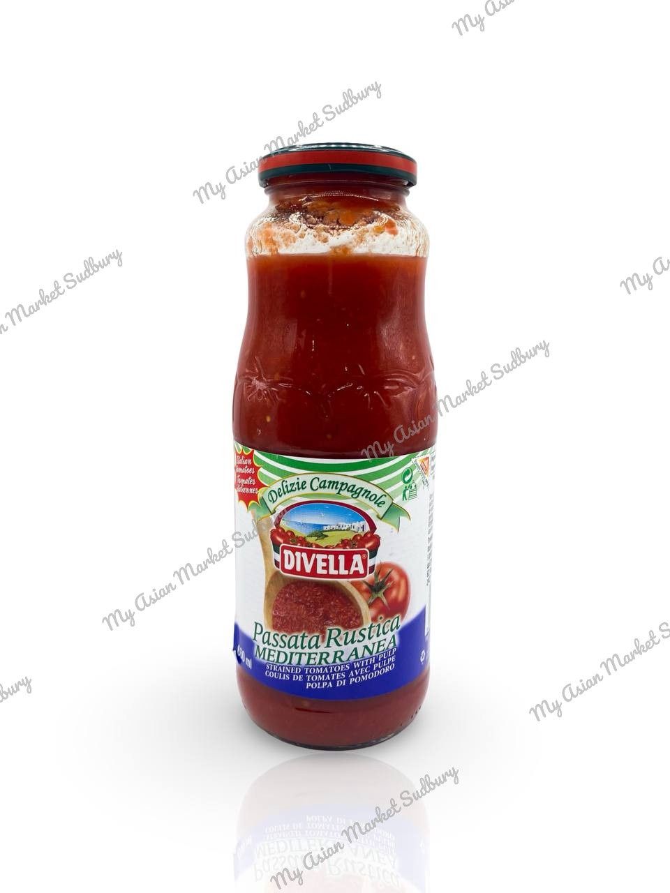 Div. Italian Tomato Puree (Passata Rustica Mediterranea) 660ml