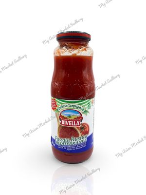 Div. Italian Tomato Puree (Passata Rustica Mediterranea) 660ml